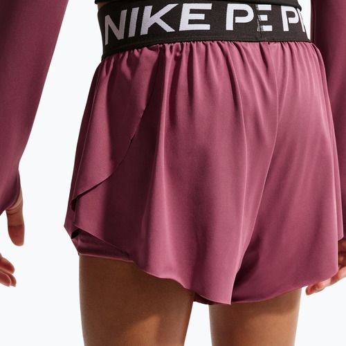 Dětské šortky Nike Pro pink smoke/black/white