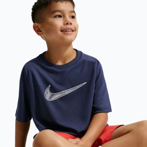 Dětské tričko Nike Multi Dri-Fit midnight navy/white