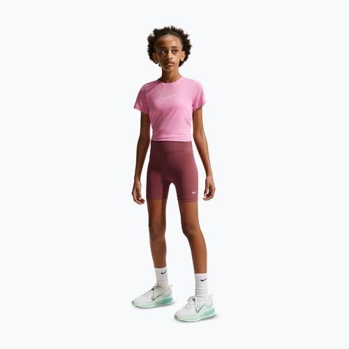 Dětské šortky Nike One pink smoke/white