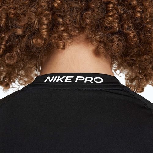 Dětské tričko Longsleeve Nike Pro Dri-Fit black/white