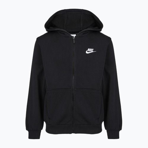 Dětská mikina Nike Club Fleece black/white