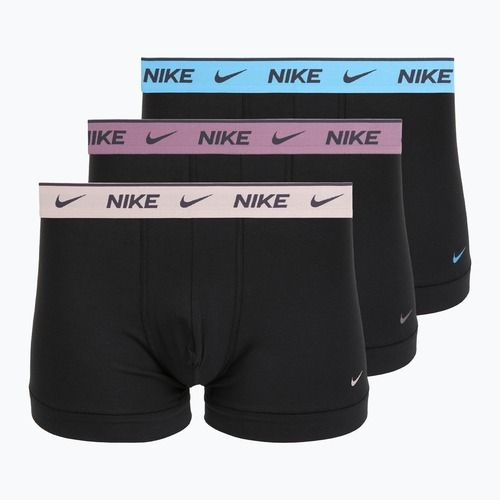 Pánské boxerky Nike Cotton Stretch Trunk 3 pack charcoal heather