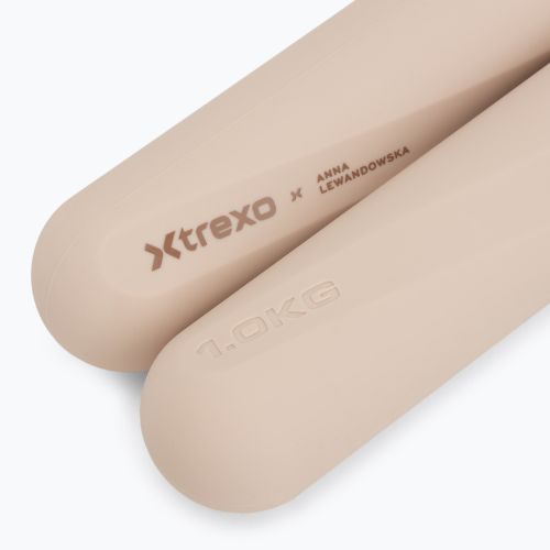 Sada činiek XTREXO x Anna Lewandowska Bars 210 Beige