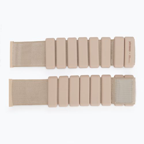 Závaží na kotníky a zápěstí XTREXO x Anna Lewandowska Bangles 205 Beige