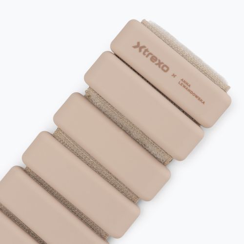 Závaží na kotníky a zápěstí XTREXO x Anna Lewandowska Bangles 205 Beige