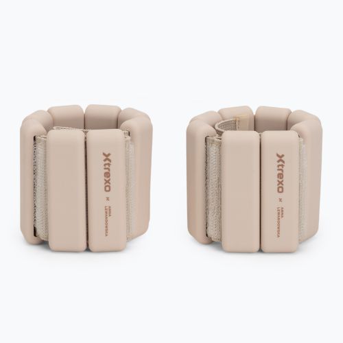 Závaží na kotníky a zápěstí XTREXO x Anna Lewandowska Bangles 205 Beige