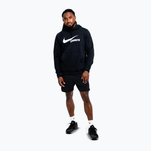 Pánská mikina Nike Strength Hoodie black/white