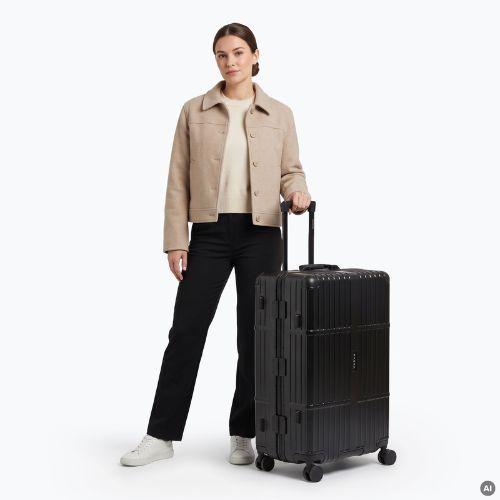 Velký cestovní kufr Kadva Tigre 96l Black