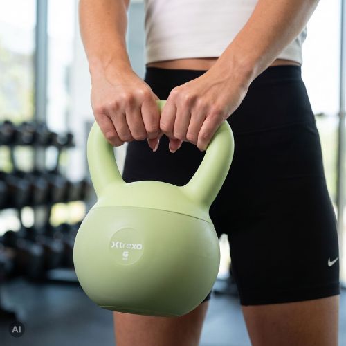 Měkký kettlebell Xtrexo SK06 Green