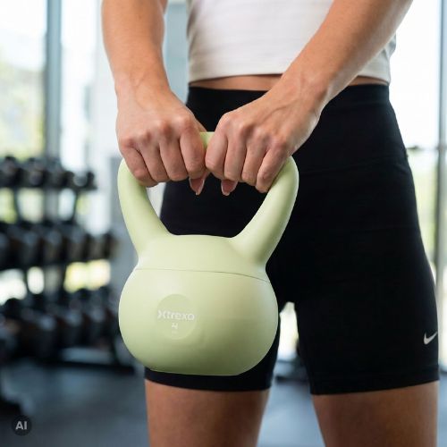 Měkký kettlebell Xtrexo SK04 Green