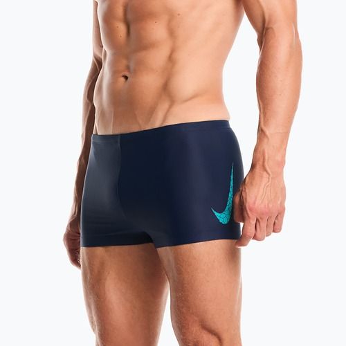 Plavky Nike Logo Graphic Square Leg energy