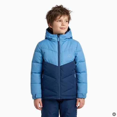 Dětská zateplená bunda Kadva Zippi KDG WP 5K/3K modrá