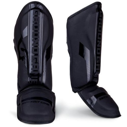 Chrániče holení Ground Game Stripe black 21SHINGUARSTRBL