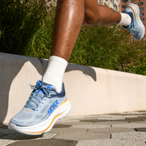 Pánské běžecké boty HOKA Bondi 9 white/hoka blue