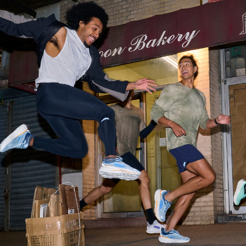 Pánské běžecké boty HOKA Bondi 9 white/hoka blue