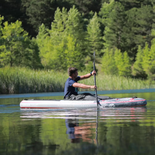 Kajak/SUP hybrid AquaMarina Cascade All-Around SUP-KAYAK námořnická modrá BT-21CAP