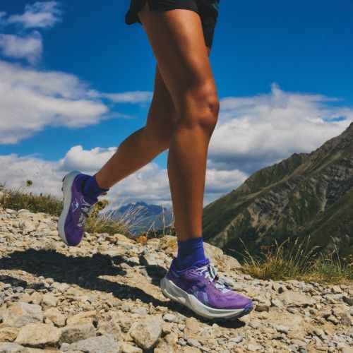 Dámské běžecké boty ASICS Trabuco 14 black/amethyst