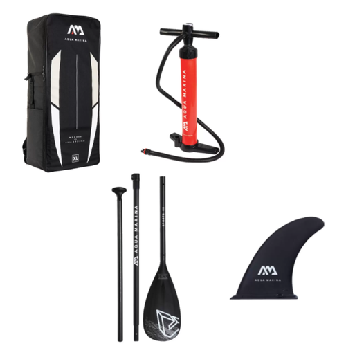 Prkno SUP Aqua Marina Dhyana - Yoga iSUP, 3,36 m/15 cm, s pádlem a bezpečnostním vodítkem šedé BT-21DHP