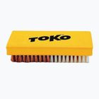 TOKO Základní kartáč nylon/měď žlutý 5545243