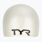 Dětská plavecká čepice TYR Wrinkle-Free Silicone white