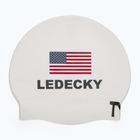 Plavecká čepice TYR Ledecky Silicone white