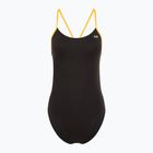 Dámské jednodílné plavky TYR Hexa Cutoutfit black/gold