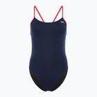 Dámské jednodílné plavky TYR Hexa Cutoutfit navy/red