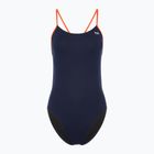 Dámské jednodílné plavky TYR Hexa Cutoutfit navy/orange