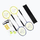 Dunlop Nitro-Star SSX 1.0 4 Player badmintonový set modrá/žlutá 13015340