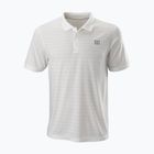 Pánské tenisové tričko Wilson Stripe Polo white WRA789703