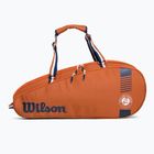 Tenisová taška Wilson Roland Garros Team 6 Pk hnědá WR8026201001