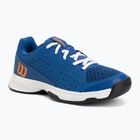 Dětské tenisové boty Wilson Rush Pro Ace L Jr déjà vu blue/orange tiger/white