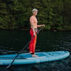 Dámské legíny Gym Glamour push up oranžové 369