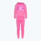 Dětská tepláková souprava GAP V-Logo standout pink
