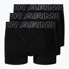 Pánské boxerky  Under Armour Perf Cotton 6  3 ks black