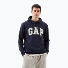 Pánská mikina GAP Heritage French Terry Logo blue navy