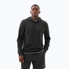 Pánská mikina GAP Heritage French Terry Logo charcoal heather