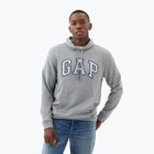 Pánská mikina GAP Heritage Crewneck Logo storm cloud