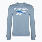 Pánská mikina Reebok Identity Big Logo Fleece Crew upgrade blue