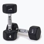 Činky Nike Strength Hex Dumbbell 2 x 4 kg black/white