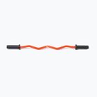 Bicepsová osa Nike Strength Shield Curl Bar orange