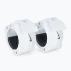 Svorky na činku Nike Strength Barbell Collars 2 pcs. white/black
