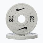Olympijské kotouče Nike Strength Grind Change Plates 2 x 2,5 kg wolf grey