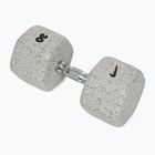 Gumová činka Nike Strength Grind Dumbbell 30 kg wolf grey
