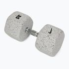 Gumová činka Nike Strength Grind Dumbbell 35 kg wolf grey