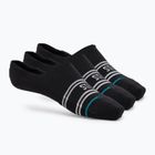 Ponožky  Stance Basic No Show 3 páry black