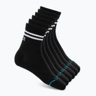 Ponožky Stance Core Quarter 6 pairs black