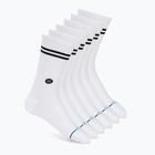 Ponožky Stance Core Crew 6 pairs white