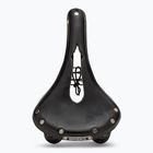Cyklistické sedlo Brooks England Flyer Carved black