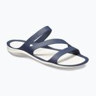 Dámské nazouváky Crocs Swiftwater Sandal navy/white